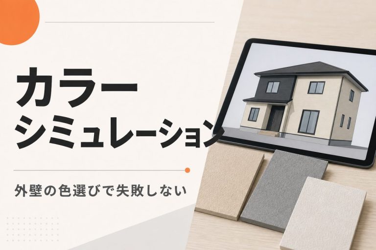 外壁塗装のカラーシミュレーション｜色選びで失敗しない使い方