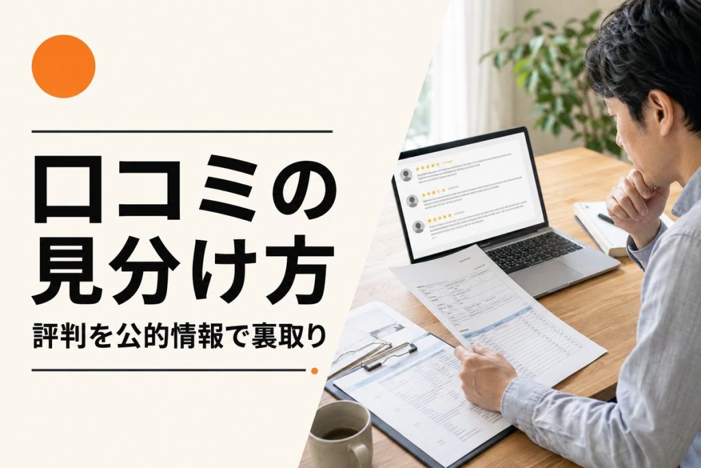 外壁塗装の口コミはどこまで信用できる？投稿の見分け方と裏取り